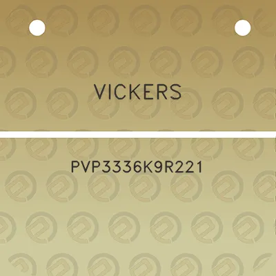 vickers-pvp3336k9r221