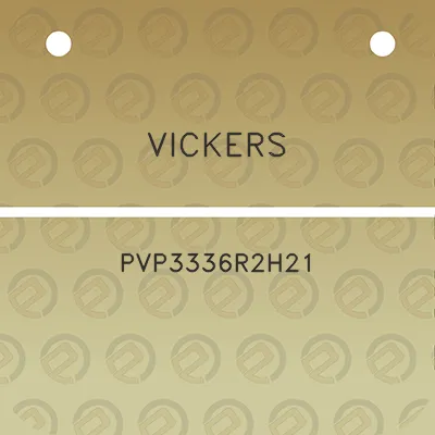 vickers-pvp3336r2h21