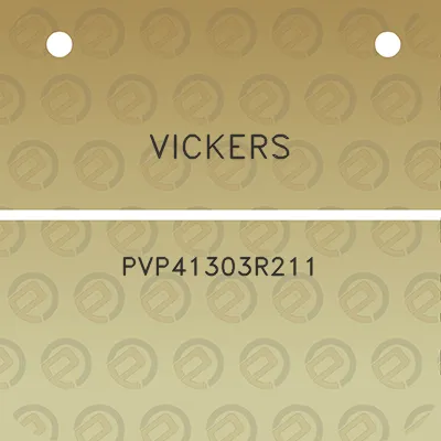 vickers-pvp41303r211