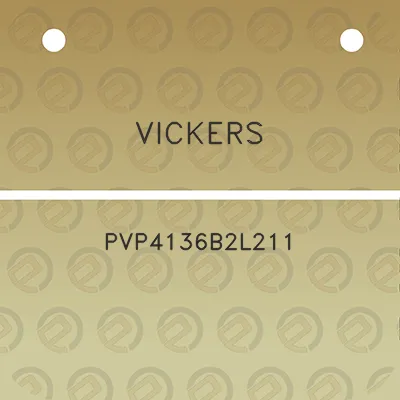 vickers-pvp4136b2l211