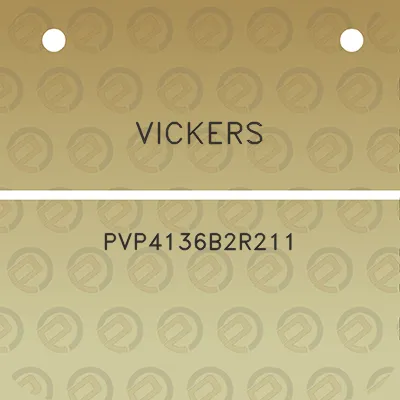 vickers-pvp4136b2r211