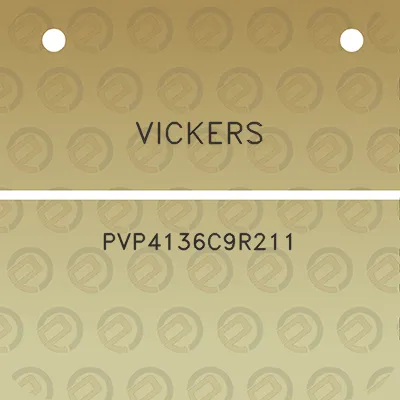 vickers-pvp4136c9r211