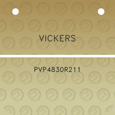 vickers-pvp4830r211