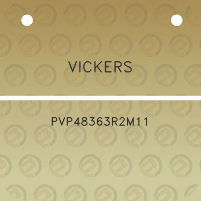 vickers-pvp48363r2m11