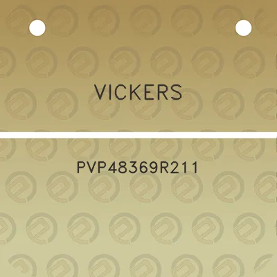 vickers-pvp48369r211