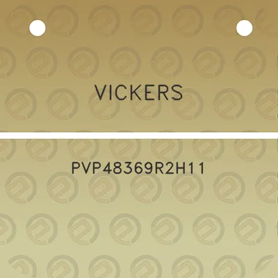 vickers-pvp48369r2h11