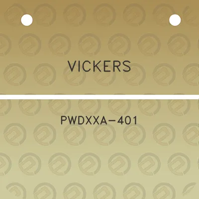 vickers-pwdxxa-401