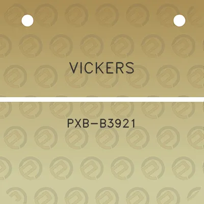 vickers-pxb-b3921