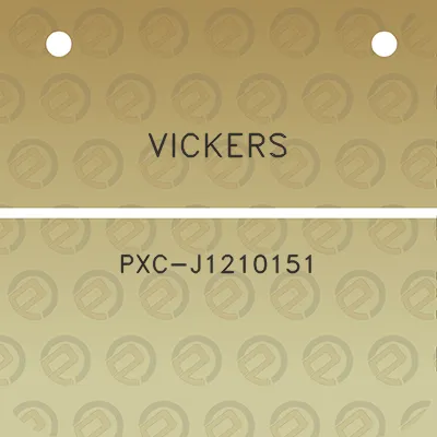 vickers-pxc-j1210151