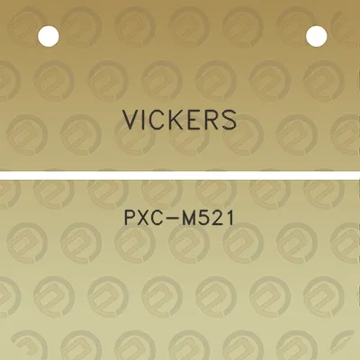 vickers-pxc-m521