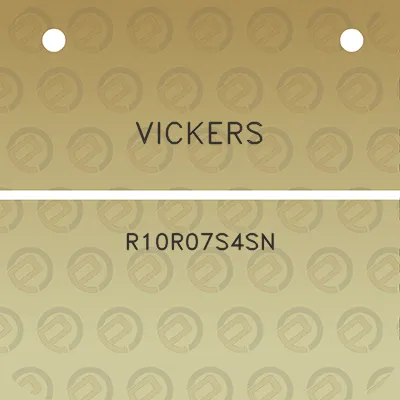 vickers-r10r07s4sn