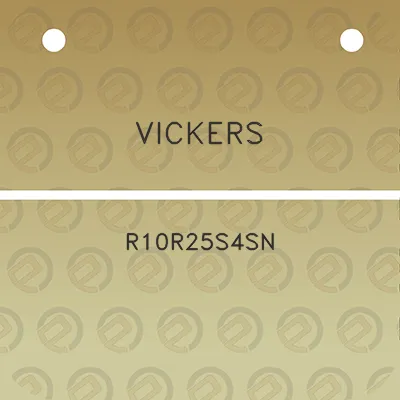 vickers-r10r25s4sn