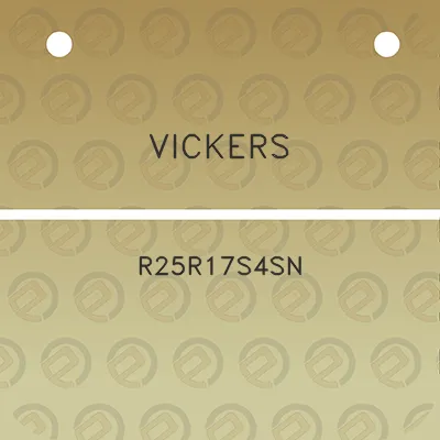 vickers-r25r17s4sn