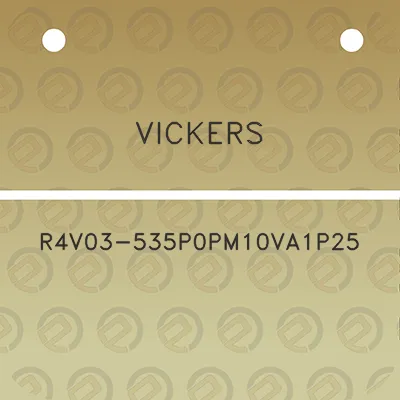 vickers-r4v03-535p0pm10va1p25