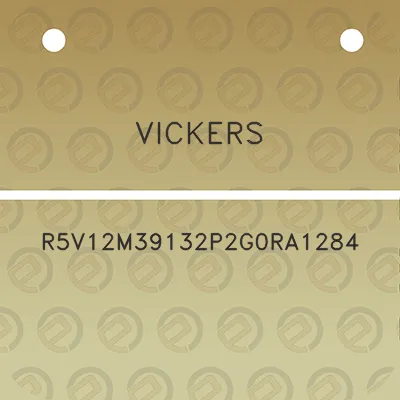 vickers-r5v12m39132p2g0ra1284