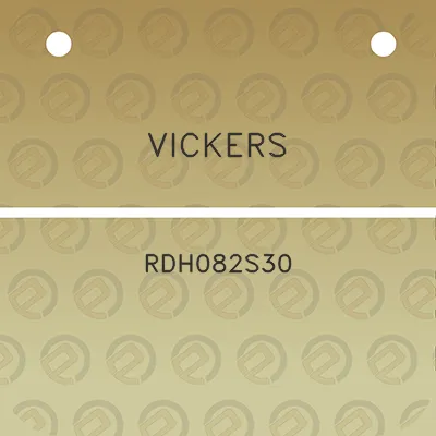 vickers-rdh082s30