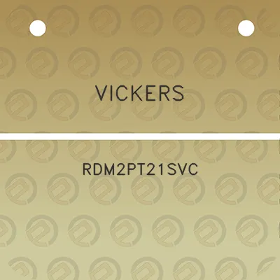 vickers-rdm2pt21svc