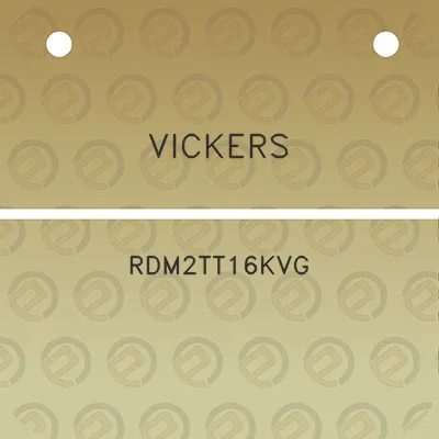 vickers-rdm2tt16kvg