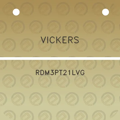 vickers-rdm3pt21lvg