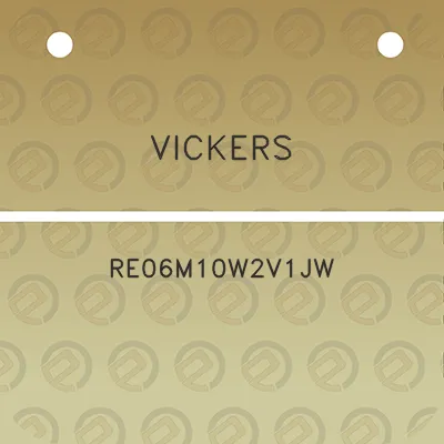 vickers-re06m10w2v1jw