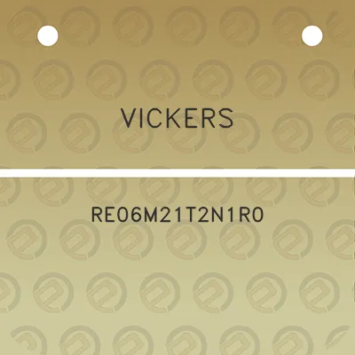 vickers-re06m21t2n1r0