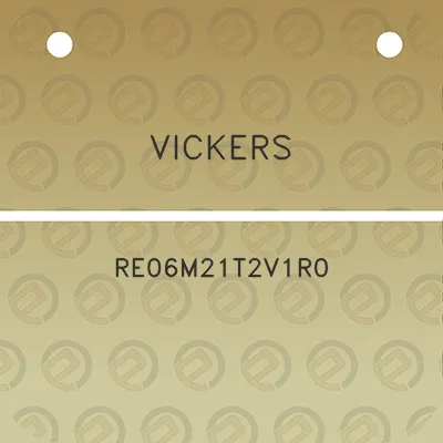 vickers-re06m21t2v1r0