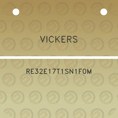 vickers-re32e17t1sn1f0m