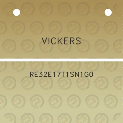 vickers-re32e17t1sn1g0