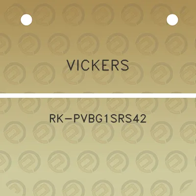 vickers-rk-pvbg1srs42