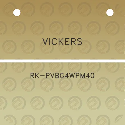 vickers-rk-pvbg4wpm40