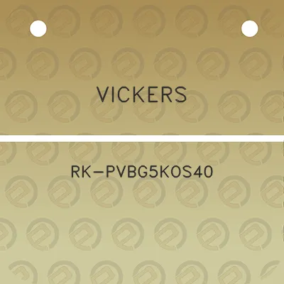 vickers-rk-pvbg5kos40