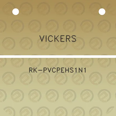 vickers-rk-pvcpehs1n1