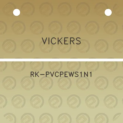 vickers-rk-pvcpews1n1