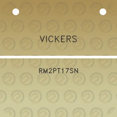 vickers-rm2pt17sn