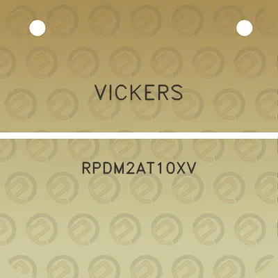 vickers-rpdm2at10xv