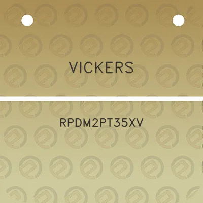 vickers-rpdm2pt35xv