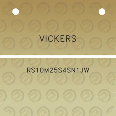 vickers-rs10m25s4sn1jw