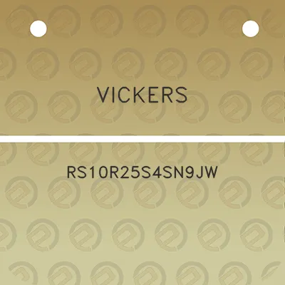 vickers-rs10r25s4sn9jw