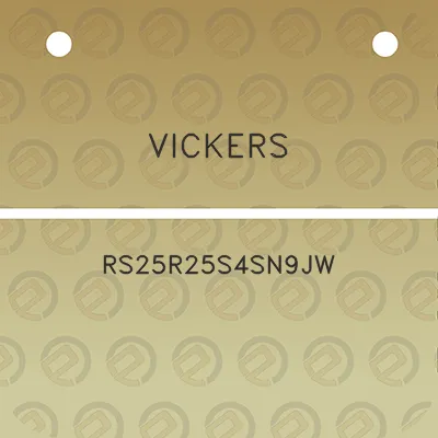 vickers-rs25r25s4sn9jw