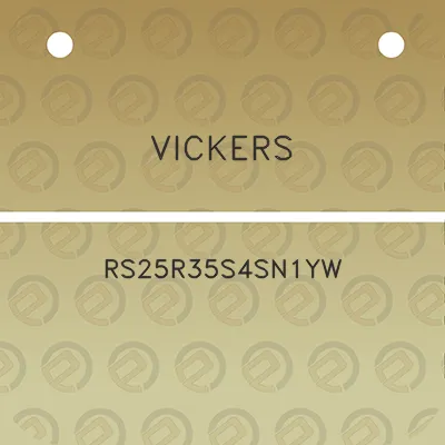 vickers-rs25r35s4sn1yw