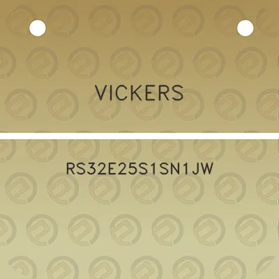 vickers-rs32e25s1sn1jw