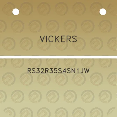 vickers-rs32r35s4sn1jw