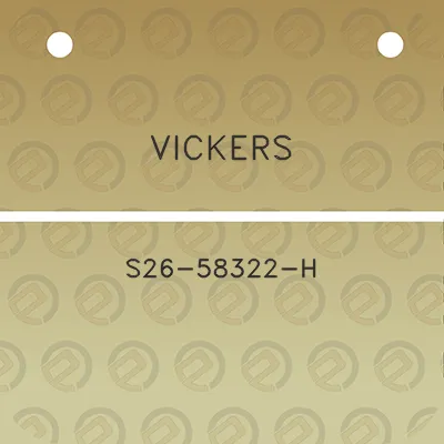 vickers-s26-58322-h