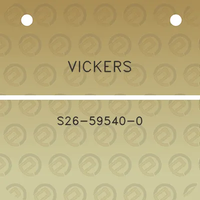 vickers-s26-59540-0