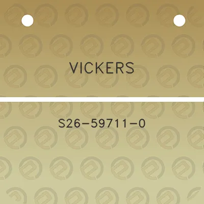 vickers-s26-59711-0