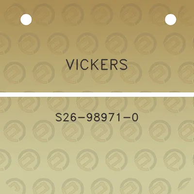 vickers-s26-98971-0