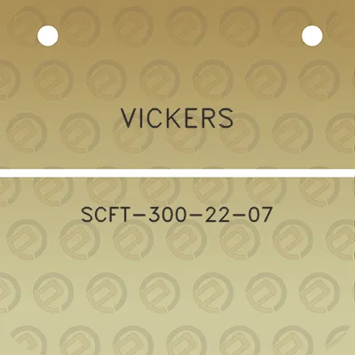 vickers-scft-300-22-07