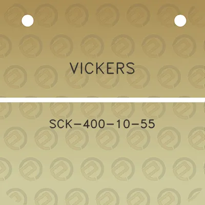 vickers-sck-400-10-55