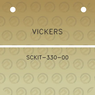 vickers-sckit-330-00