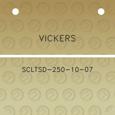 vickers-scltsd-250-10-07